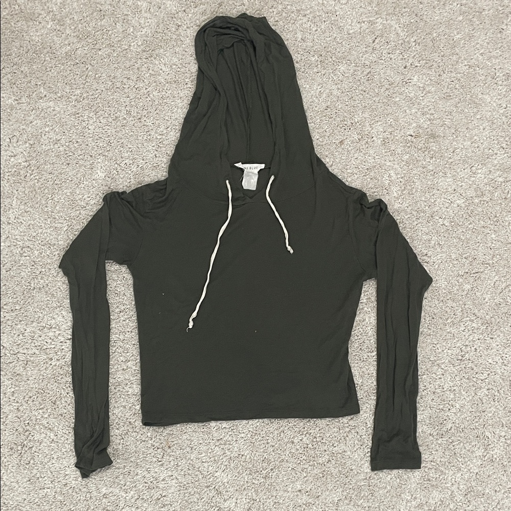 Chic Hooded Long Sleeve Shirt for Women